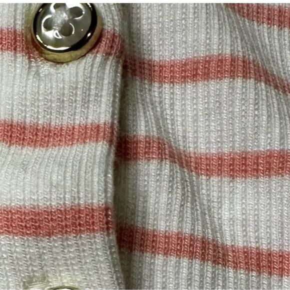 Lands' End coral Pink & White Sleeveless Tank Top Size medium - Picture 5 of 10